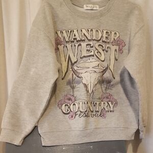 Wound Up Gray Sweatshirt